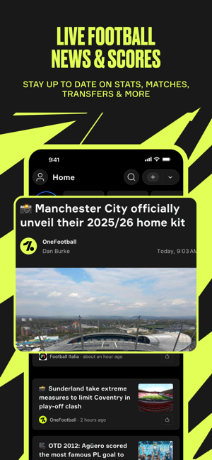‎OneFootball: Football Scores Screenshot