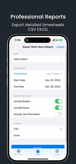 Hours Tracker: Time Clockify screenshot 4
