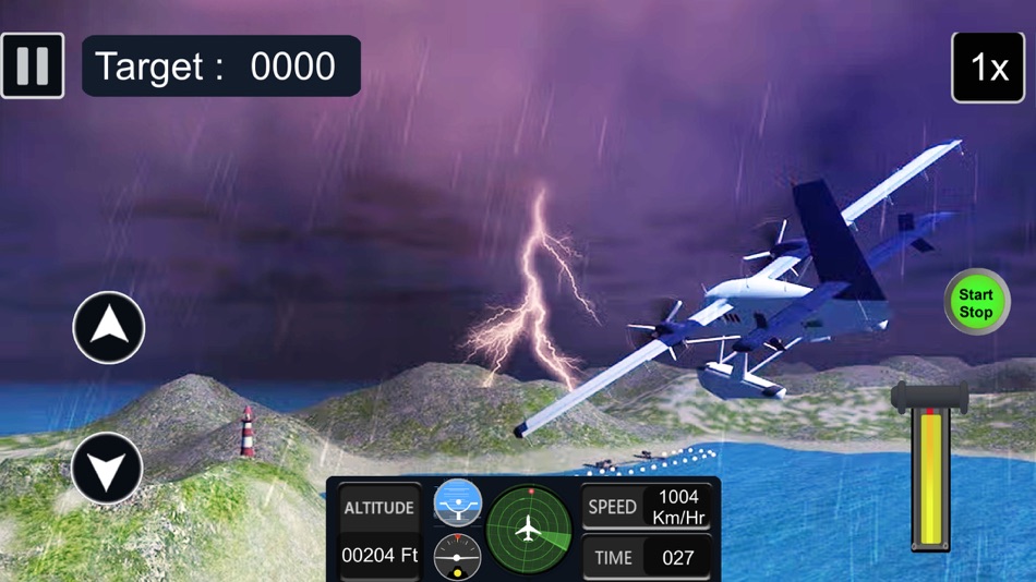 #5. Flight Simulator: Plane Games (iOS) 由: Rashid Nisar