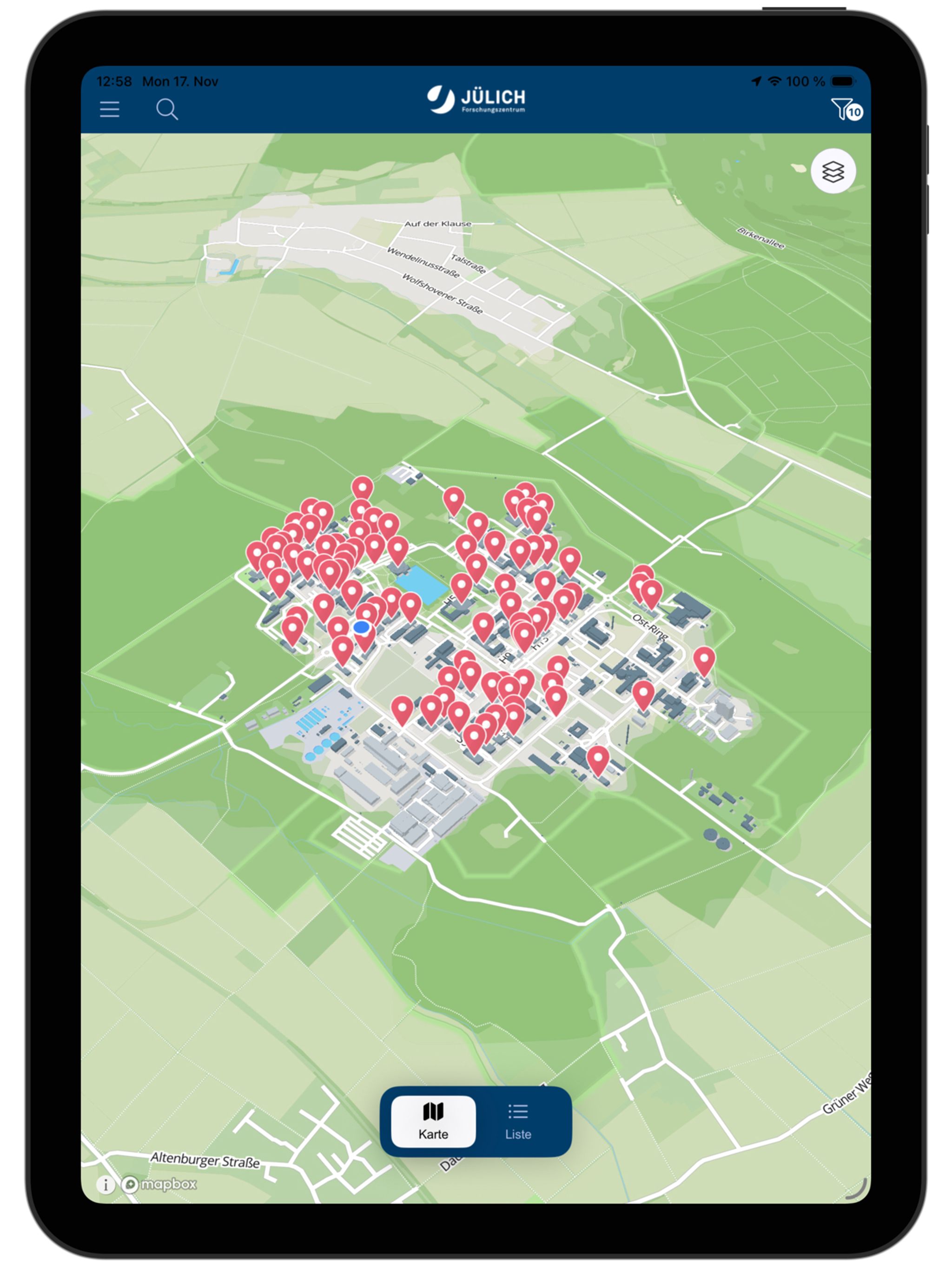 FZ Jülich Campus-App