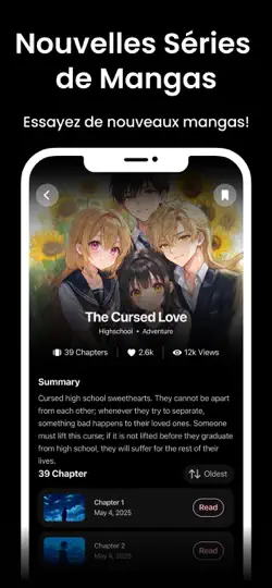Capture d'écran de Créer BD,Manga,Manhwa: Sakura sur iPhone 5