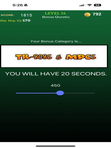 Ultimate Hip Hop Trivia iPad screenshot