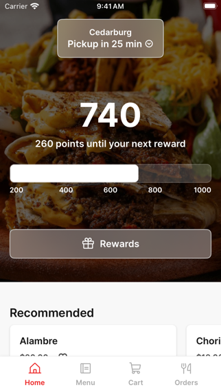 La Cantina - Cedarburg iPhone screenshot 1 - Food & Drink app