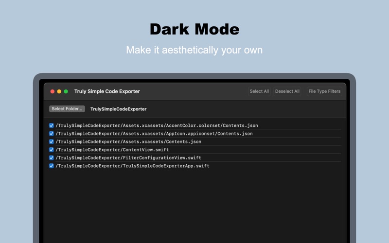 App screenshot