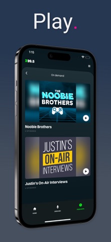 X99.5 iPhone screenshot