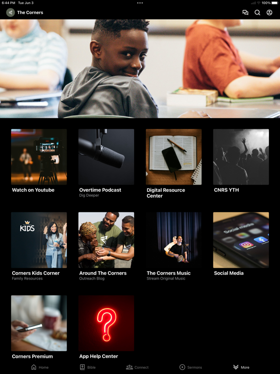 The Corners Chapel iPad screenshot 4 - Lifestyle app