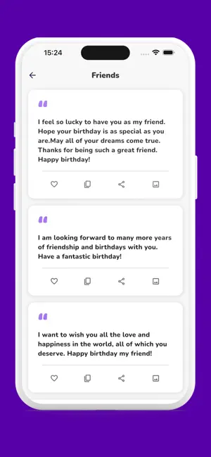 Happy Birthday Wishes with AI screenshot 3