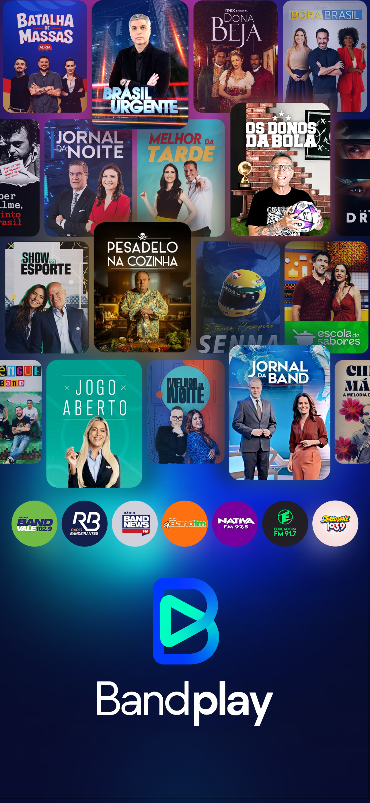 Bandplay: Band, Filmes e +