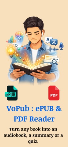 AI ePub Book Reader : VoPub screenshot