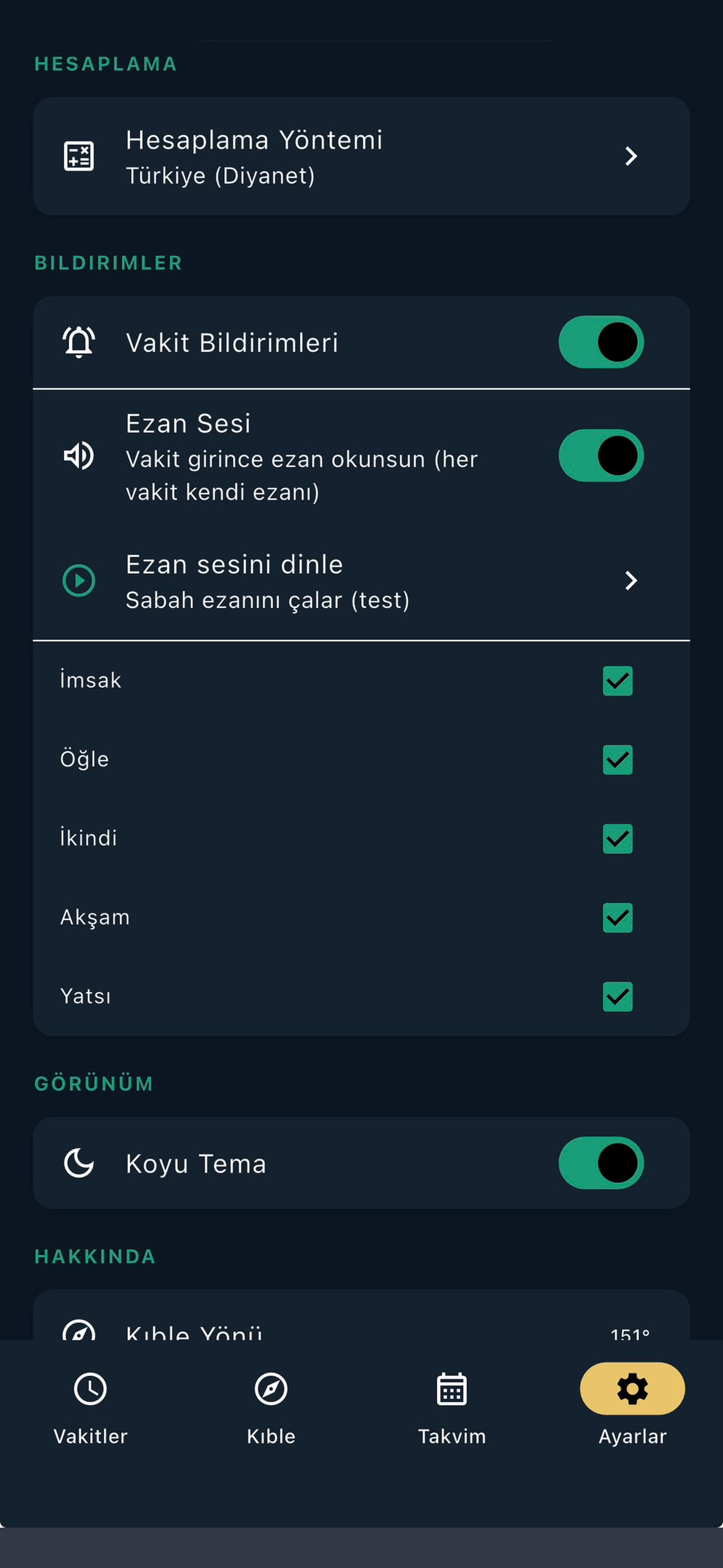 Ezan Vakti Reklamsız screenshot 4