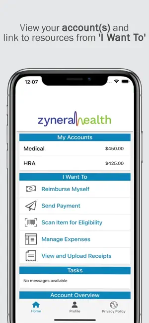 ZyneraHealth Benefits screenshot 1