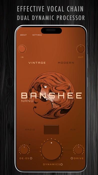 Banshee Nano - Vocal Plugin Screenshot