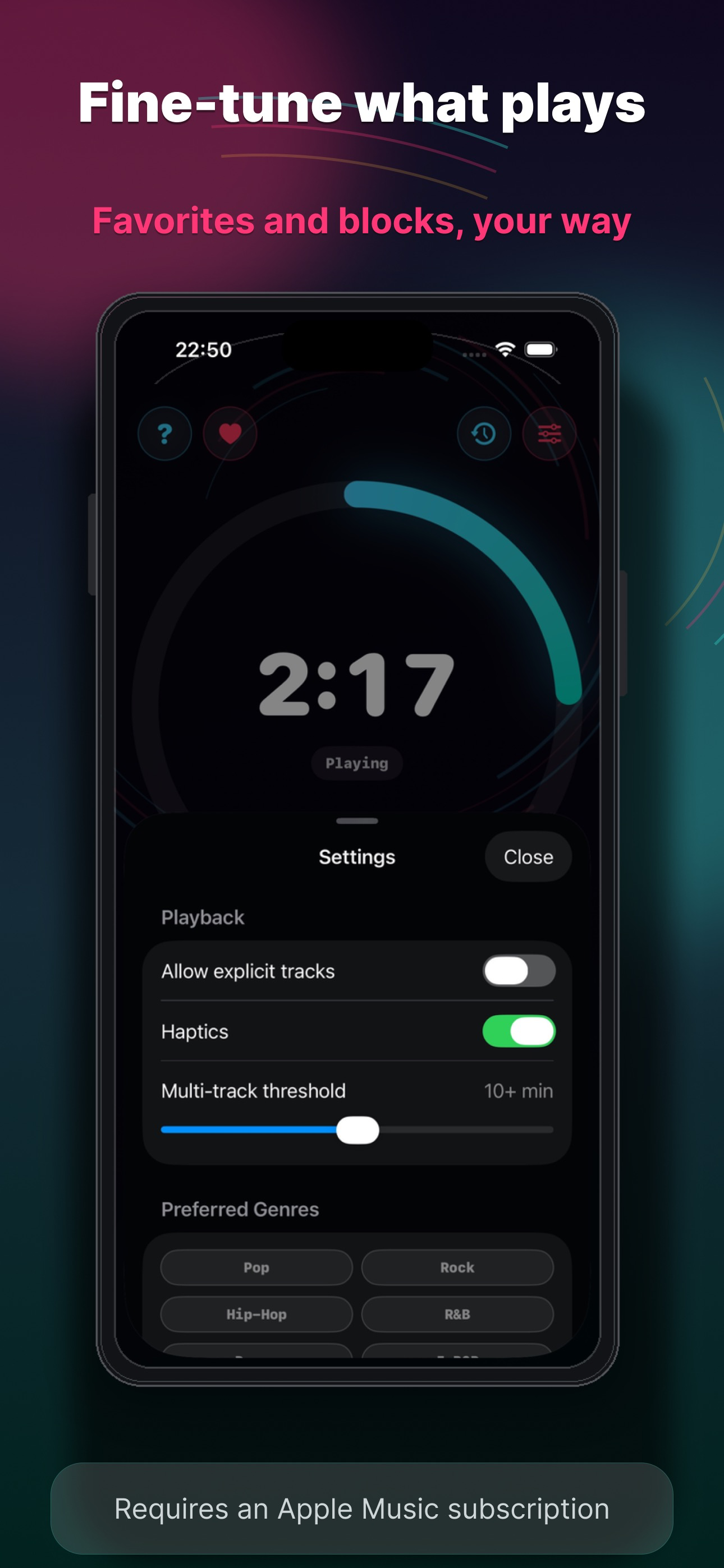 Music Timer: Perfect Song Time screenshot 3