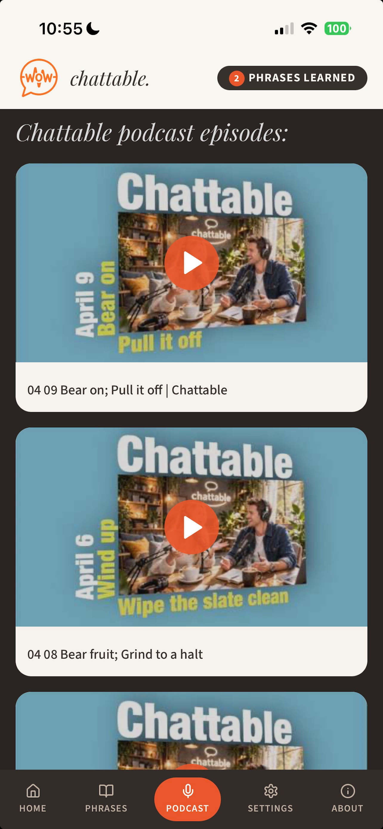 Chattable English