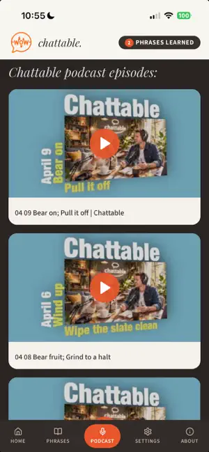 Chattable English screenshot 4