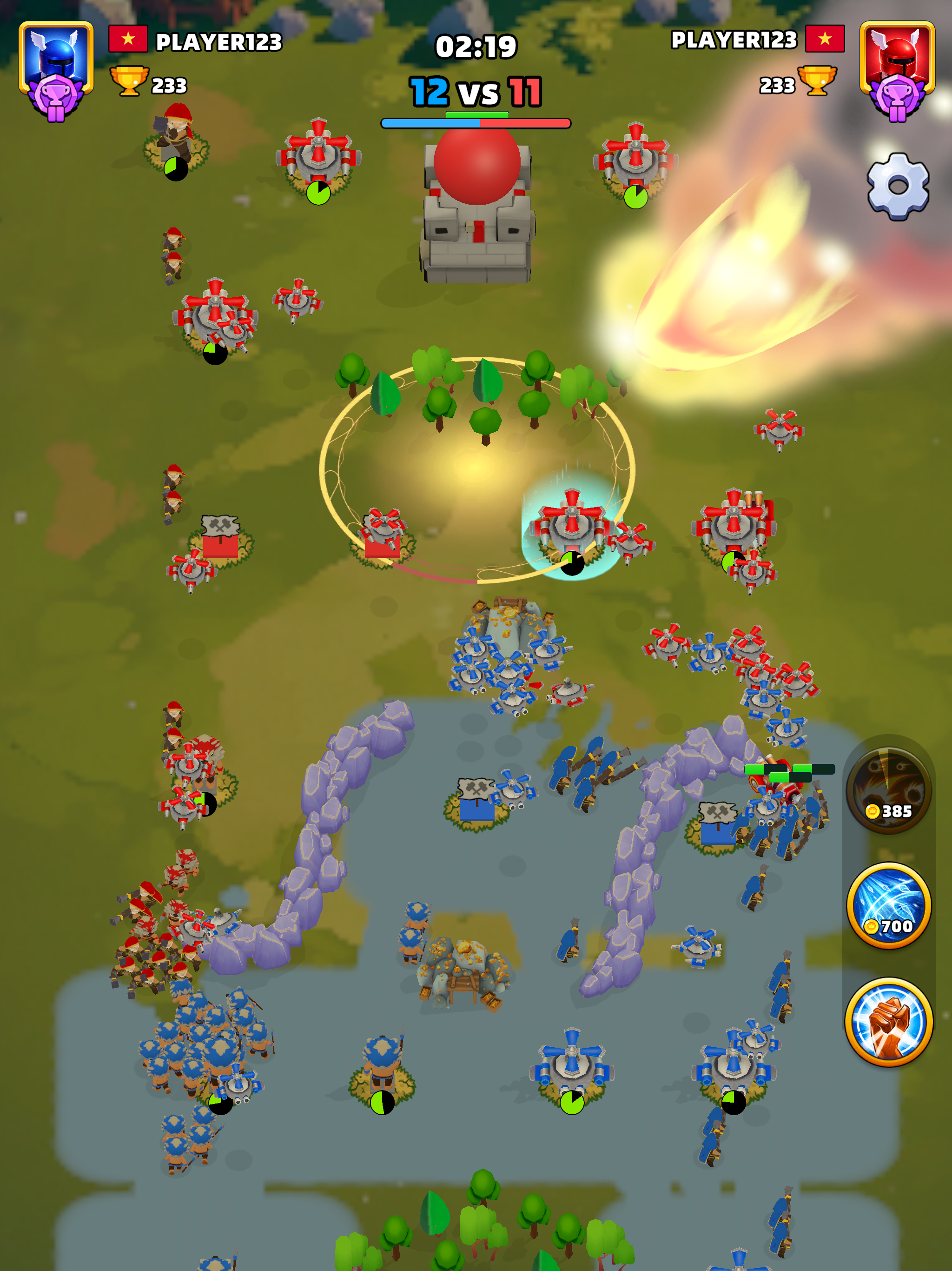 Royal Wars Color Clash screenshot 16