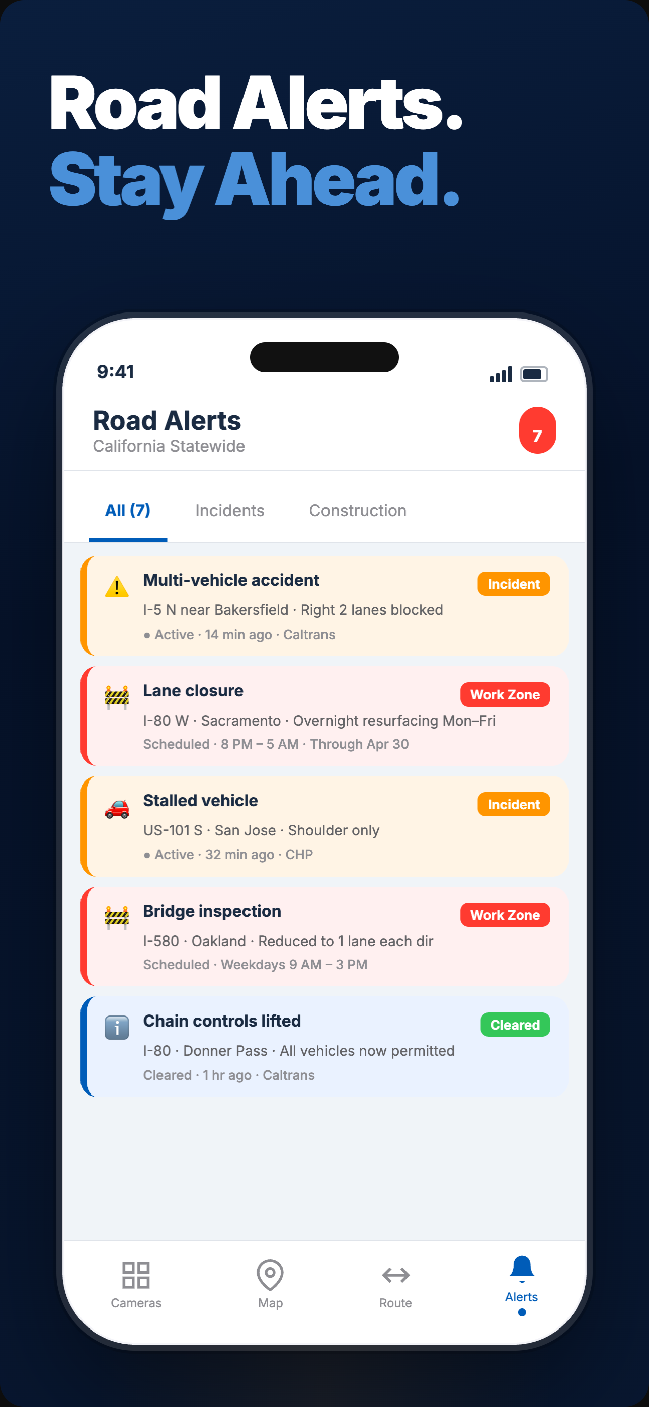 511 California Traffic Cameras