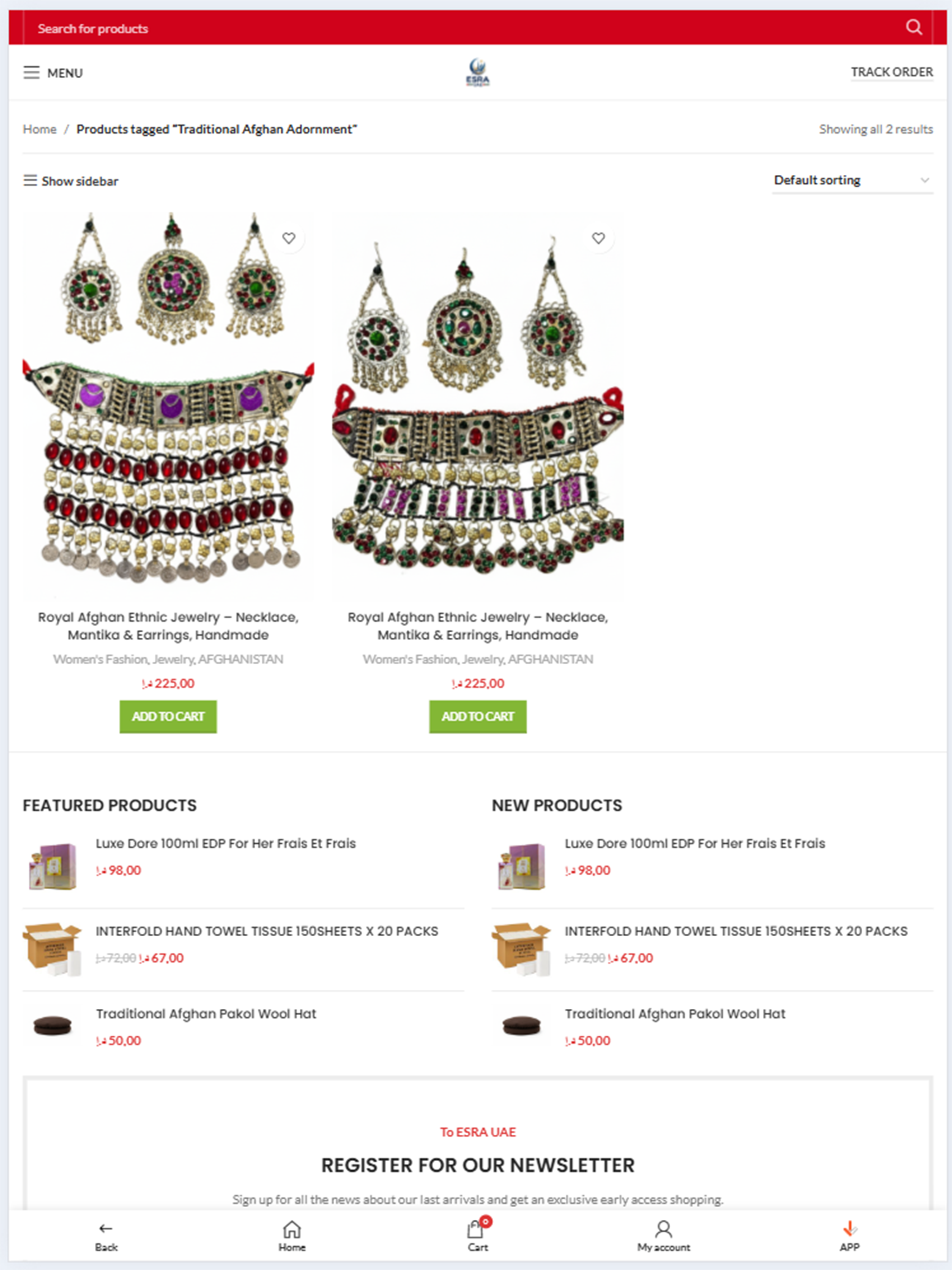 ESRA UAE STORE screenshot 4