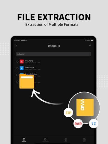 ZIP Archiver - UnZIP ipad screenshot 2