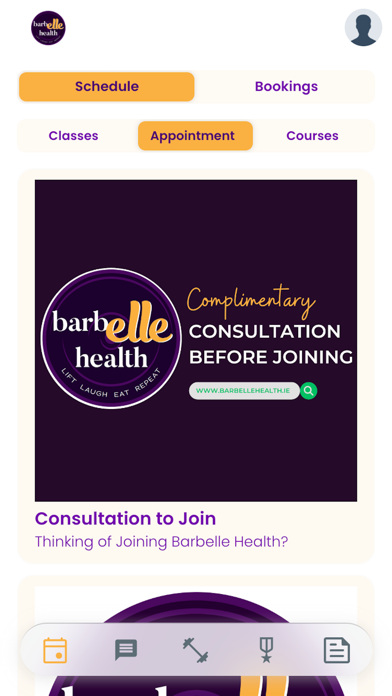 Barbelle Health Screenshot