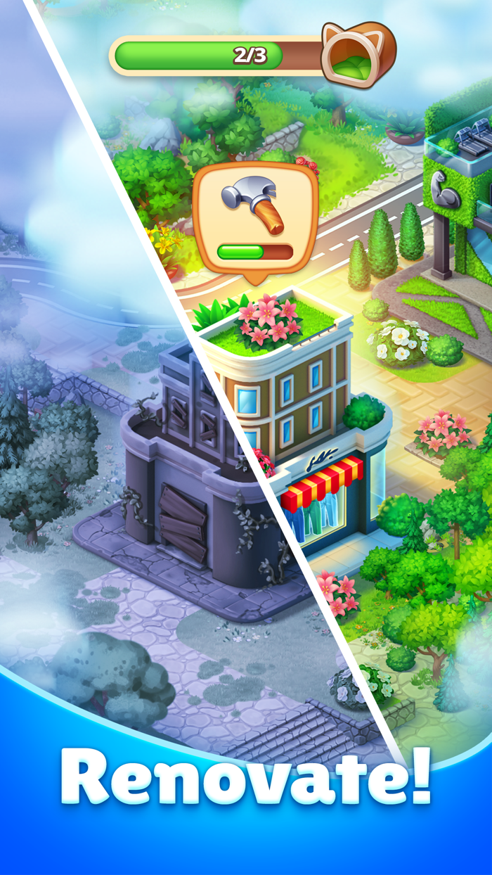 Happy Town Merge Adventure