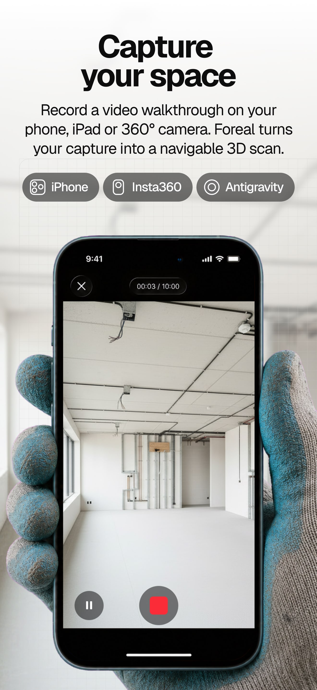 Foreal: Capture Jobsite in 3D screenshot 2