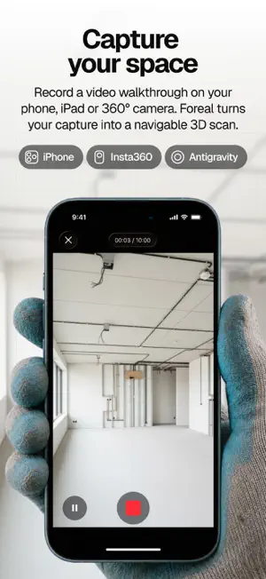 Foreal, Room Scan for Jobsites screenshot 2