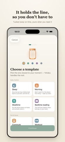 Yohaku: App Blocker & Limit Screenshot 2 of 6