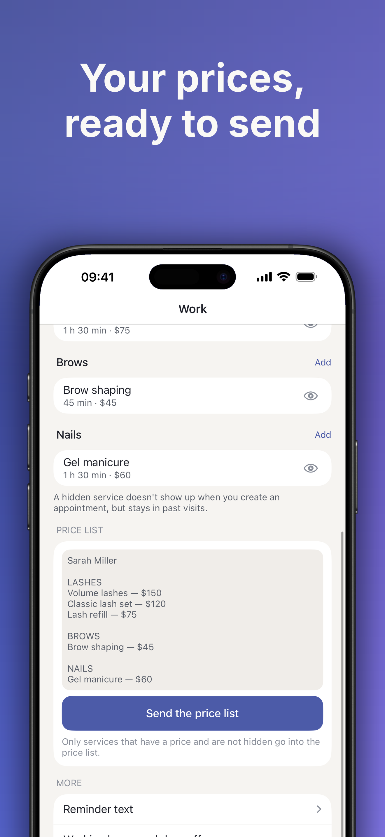 BelaHora: Appointment Book screenshot 8
