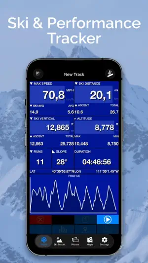 Ski Tracks screenshot 1
