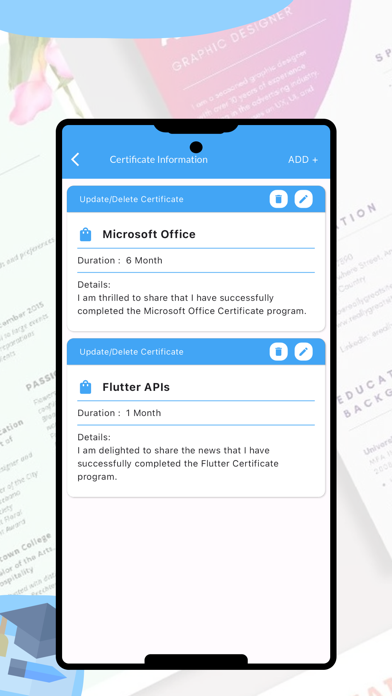 CV Creator - Resume Maker Screenshot