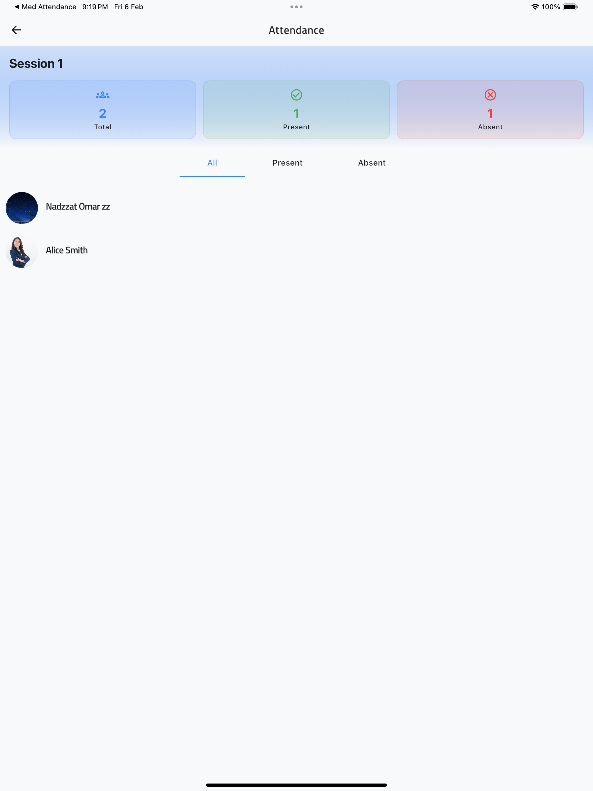 Attendance Supervisor