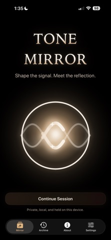 Tone Mirror Journal Screenshot 1 of 10