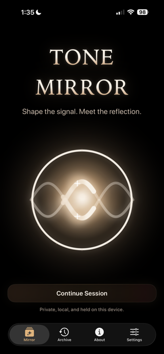 Tone Mirror Journal Screenshot 1 of 10