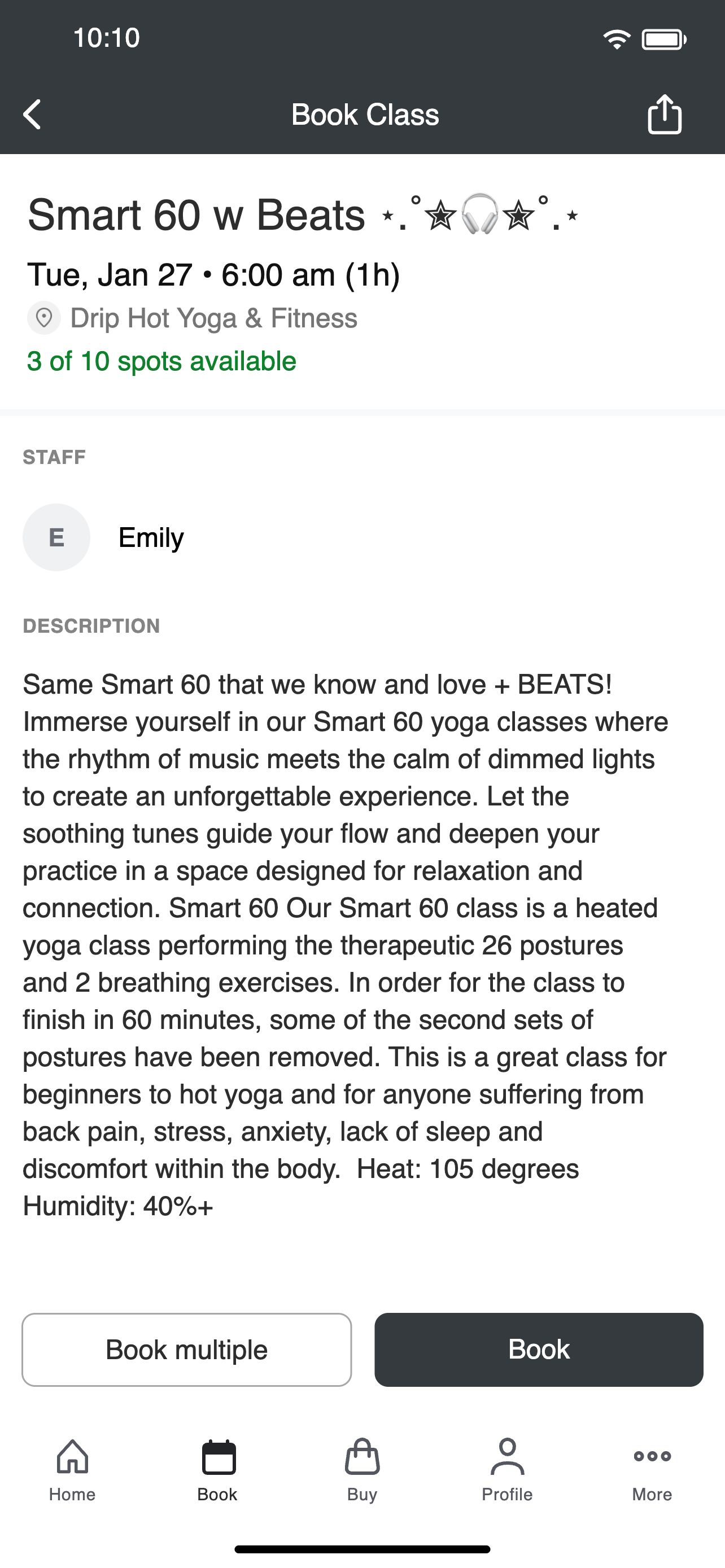 Drip Hot Yoga & Fitness screenshot 3