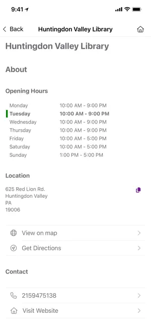 Montgomery County Libraries screenshot 4