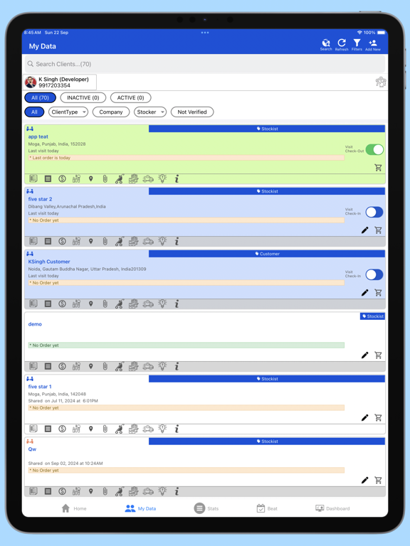 Screenshot #5 pour MAssistCRM