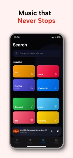 Audiva: Offline Music screenshot 3