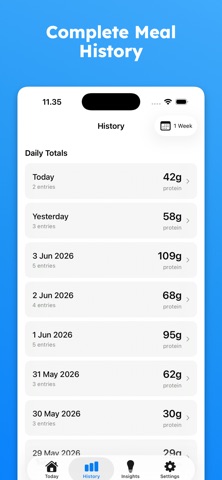 Protein Counter & Tracker Screenshot 6 of 8