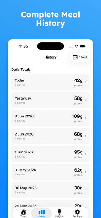 Protein Counter & Tracker Screenshot 6 of 8