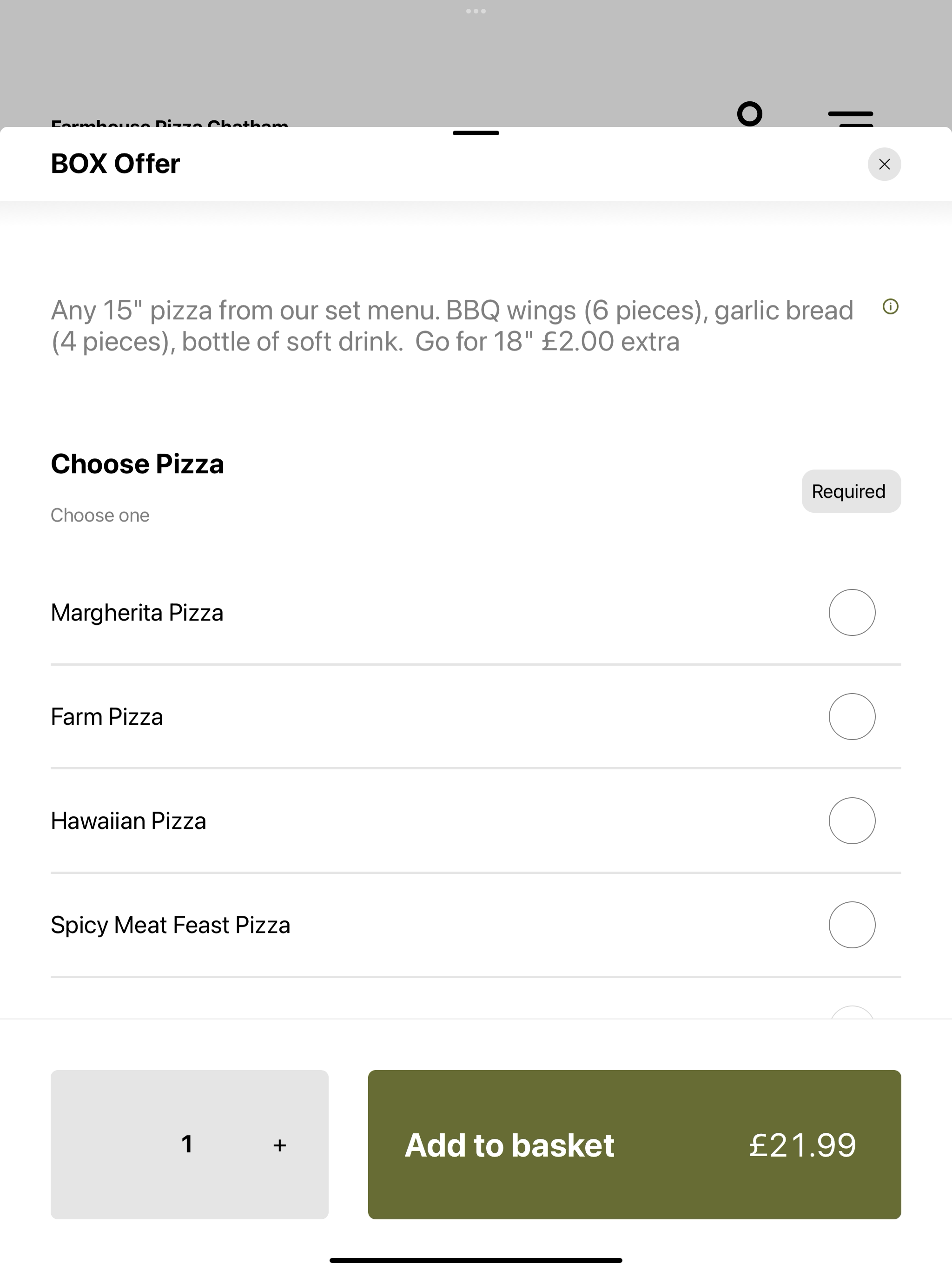 Farmhouse Pizza Chatham screenshot 8