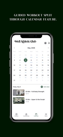Well Athletic Club screenshot