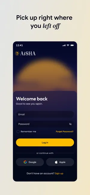 Aisha: Better AI, Built for Us iPhone screenshot 2