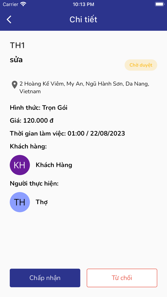 #7. Gọi Thợ Sửa Chữa Vặt-Trần Thị (iOS) 由: Hat Tran