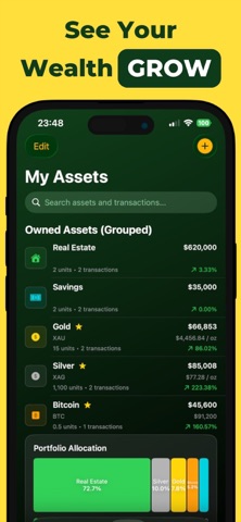 Net Worth Tracker : Assets Screenshot 4 of 6