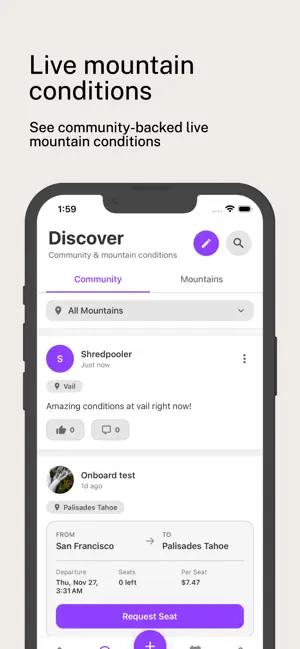 Shredpool: Ski Carpool App screenshot 4