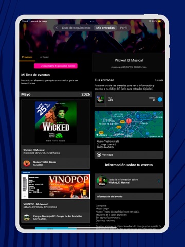 entradas.com - Compra entradas iPad screenshot 8