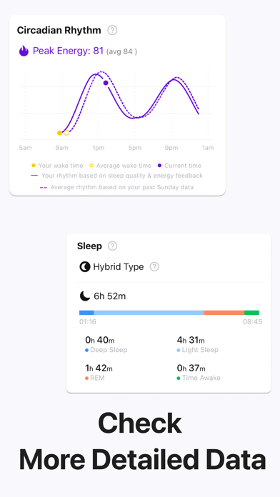 Lifestack: Circadian Calendar Screenshot