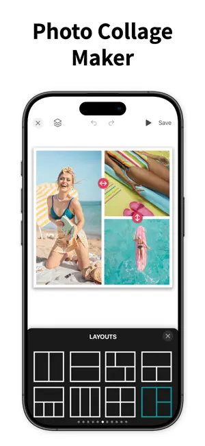 Layout Photo Collage - Mixgram screenshot 1