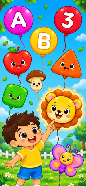 Balloon Pop Games For Babies screenshot 1